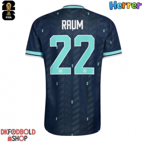 Tyskland David Raum #22 Udebanetrøje VM 2026 Kort ærmer